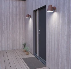 Mist vegglampe utendørs IP44 E27