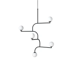 Mobil 5 taklampe - svart