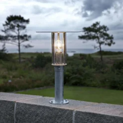 Mode portstolpe 44cm - Galvanisert Stål