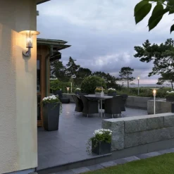 Mode vegglampe - Galvanisert