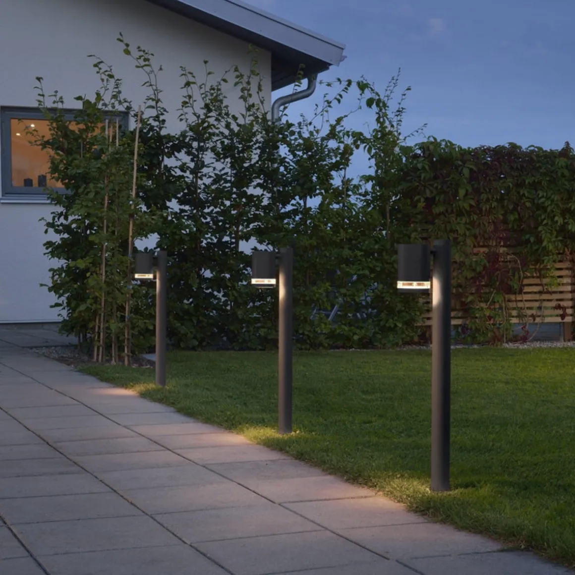 Modena stolpe 70 cm - Svart