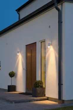 Modena vegglampe II ned - Hvit