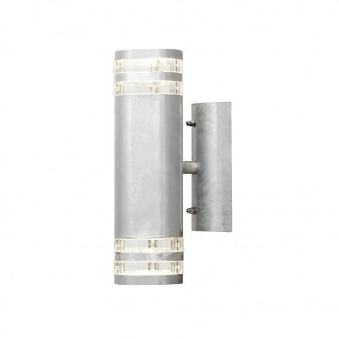 Modena vegglampe II opp/ned - Galvanisert