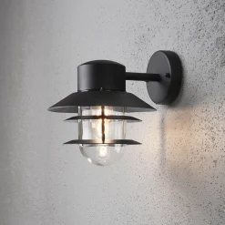 Modena vegglampe ned - Svart