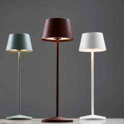 Modi bordlampe oppladbar IP65 - Corten