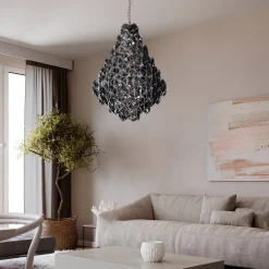 Monarque Grande takpendel Svart krom