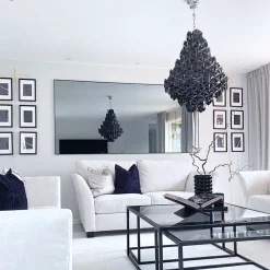 Monarque Grande takpendel Svart krom