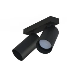 Mono dobbel takspot - Svart