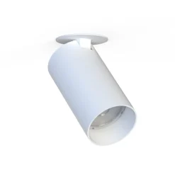 Mono enkel innfelt takspot - Hvit