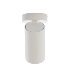 Mono enkel takspot - Hvit/Gullfarget