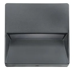 Montego 170 vegglampe utendørs 6,4W IP65 Dimbar 3000/4000K CS - Antrasitt