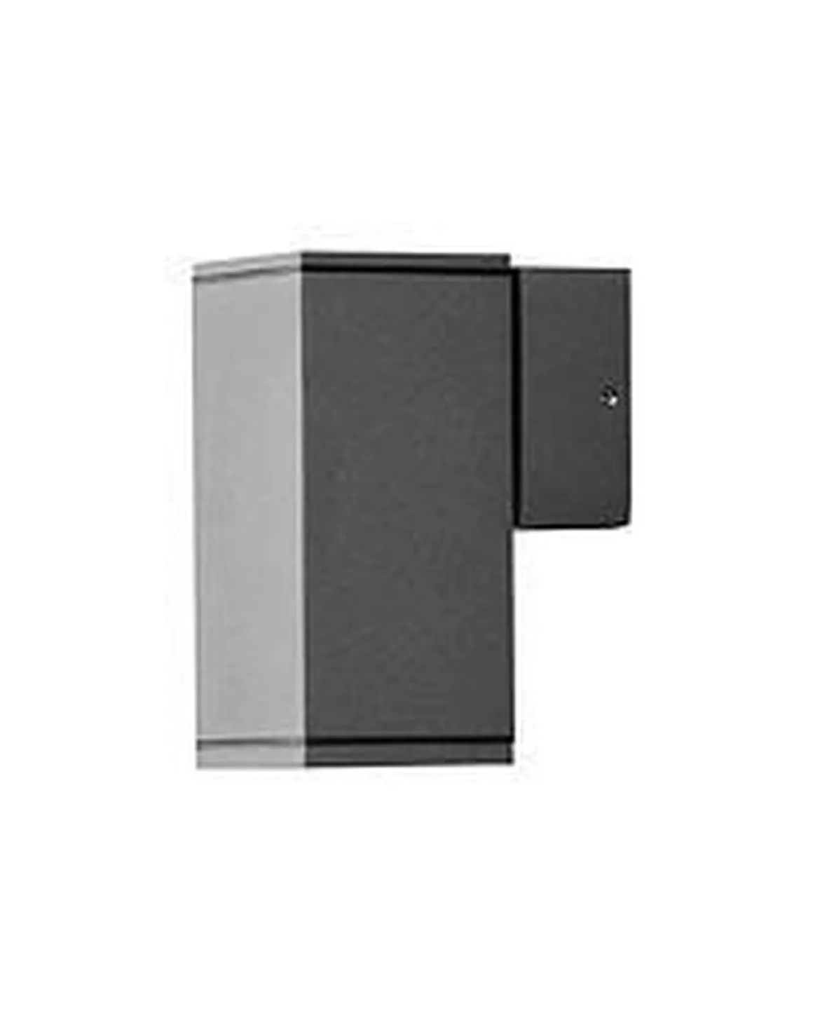 Monza vegglykt ned mørk grå