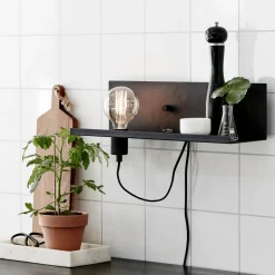 Multi vegglampe - Svart - Svart