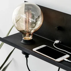 Multi vegglampe - Svart - Svart