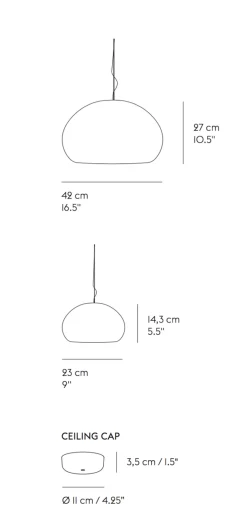 Muuto Fluid takpendel S