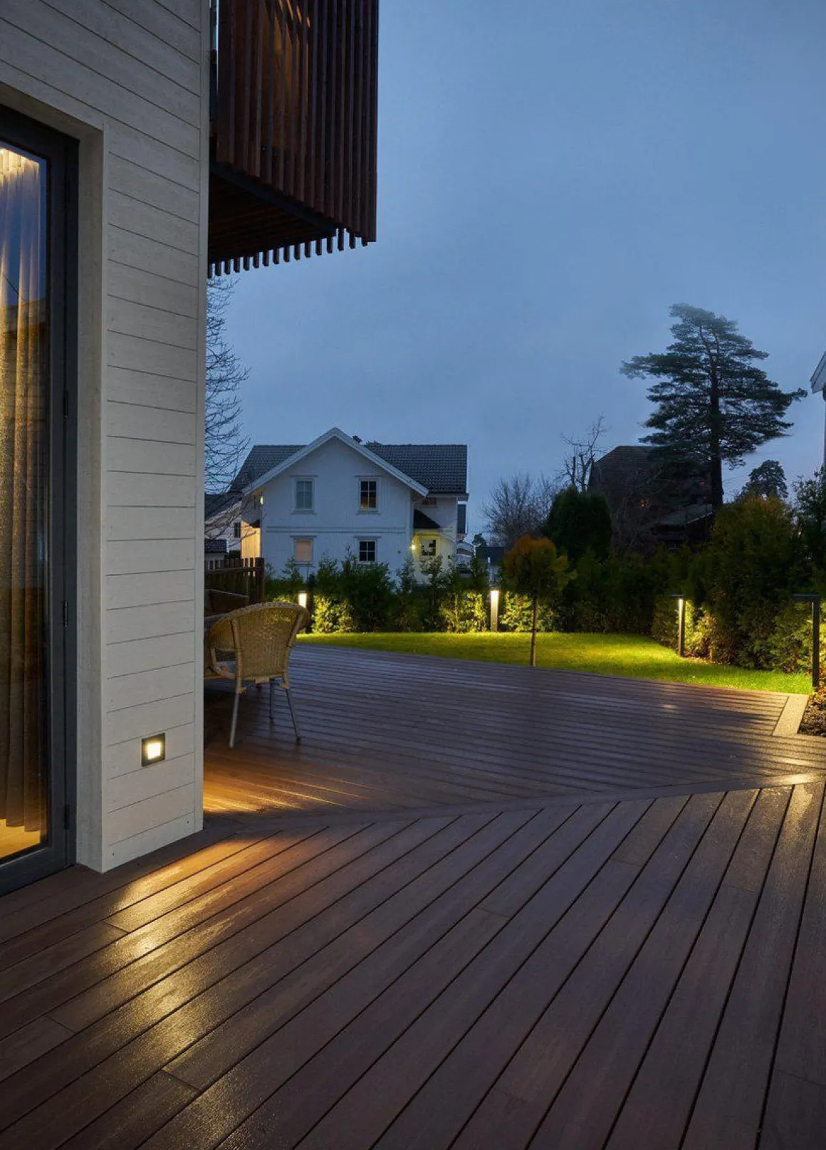 Namsos mini innfelt vegglampe