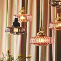 New Wave Optic taklampe - Rosa