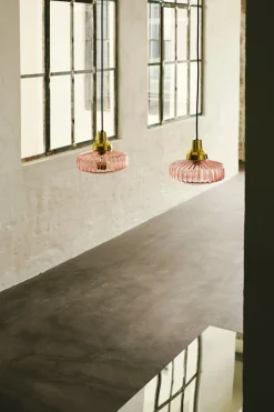 New Wave Optic taklampe - Rosa