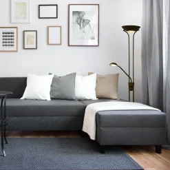 Nice gulvlampe uplight med leselysarm