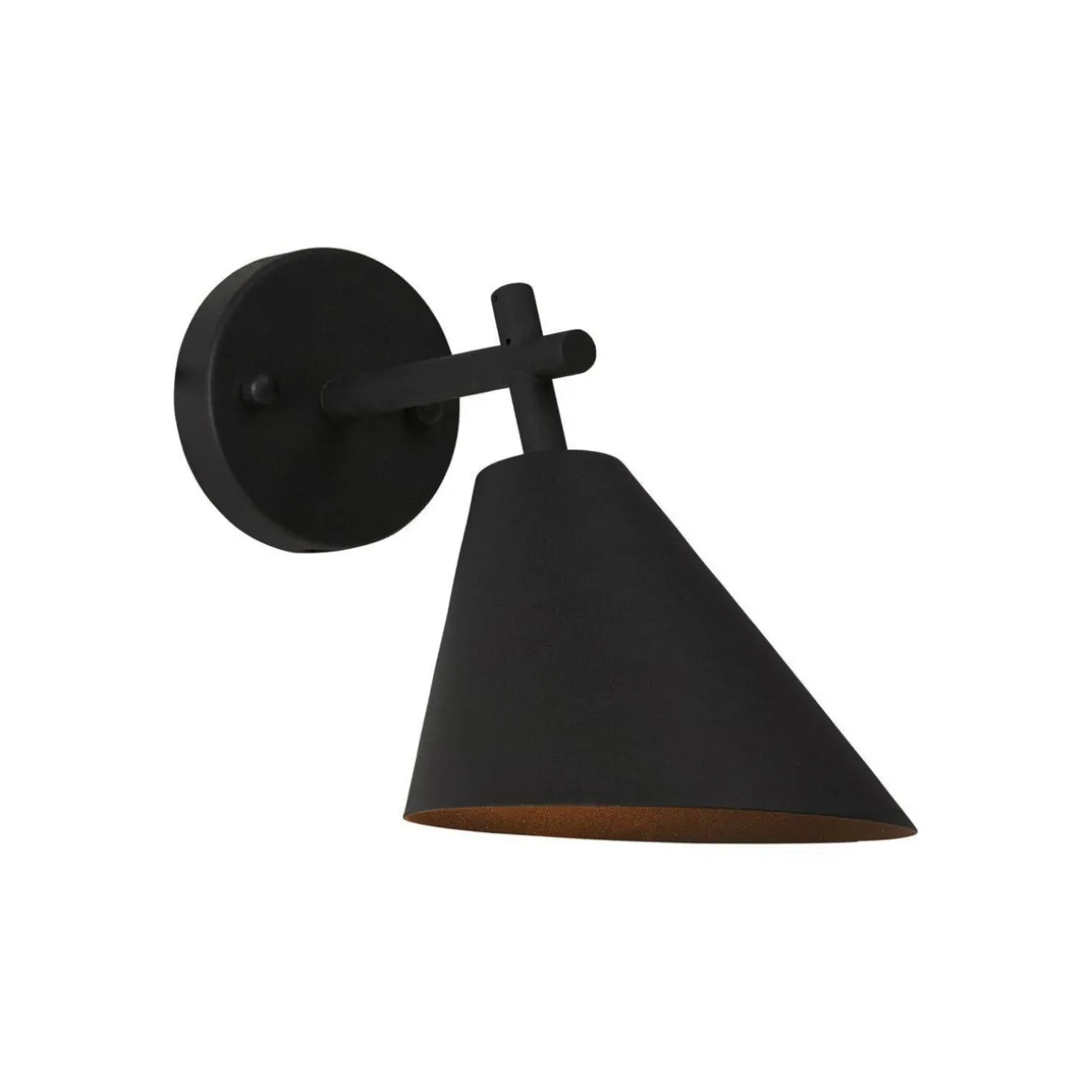 Nils vegglampe utendørs IP44 - Svart