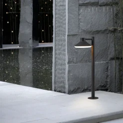 Ninnarella pullert utendørs 74 cm IP44 - Svart