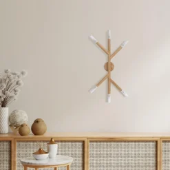 Noble tak/vegglampe 6-lys