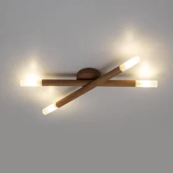 Noble tak/vegglampe 4-lys