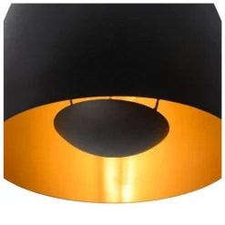 Nolan taklampe 24 cm - Svart