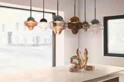 Nutty taklampe - Grå/Sort