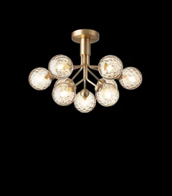 Nuura Apiales 9 ceiling messing/optic glass