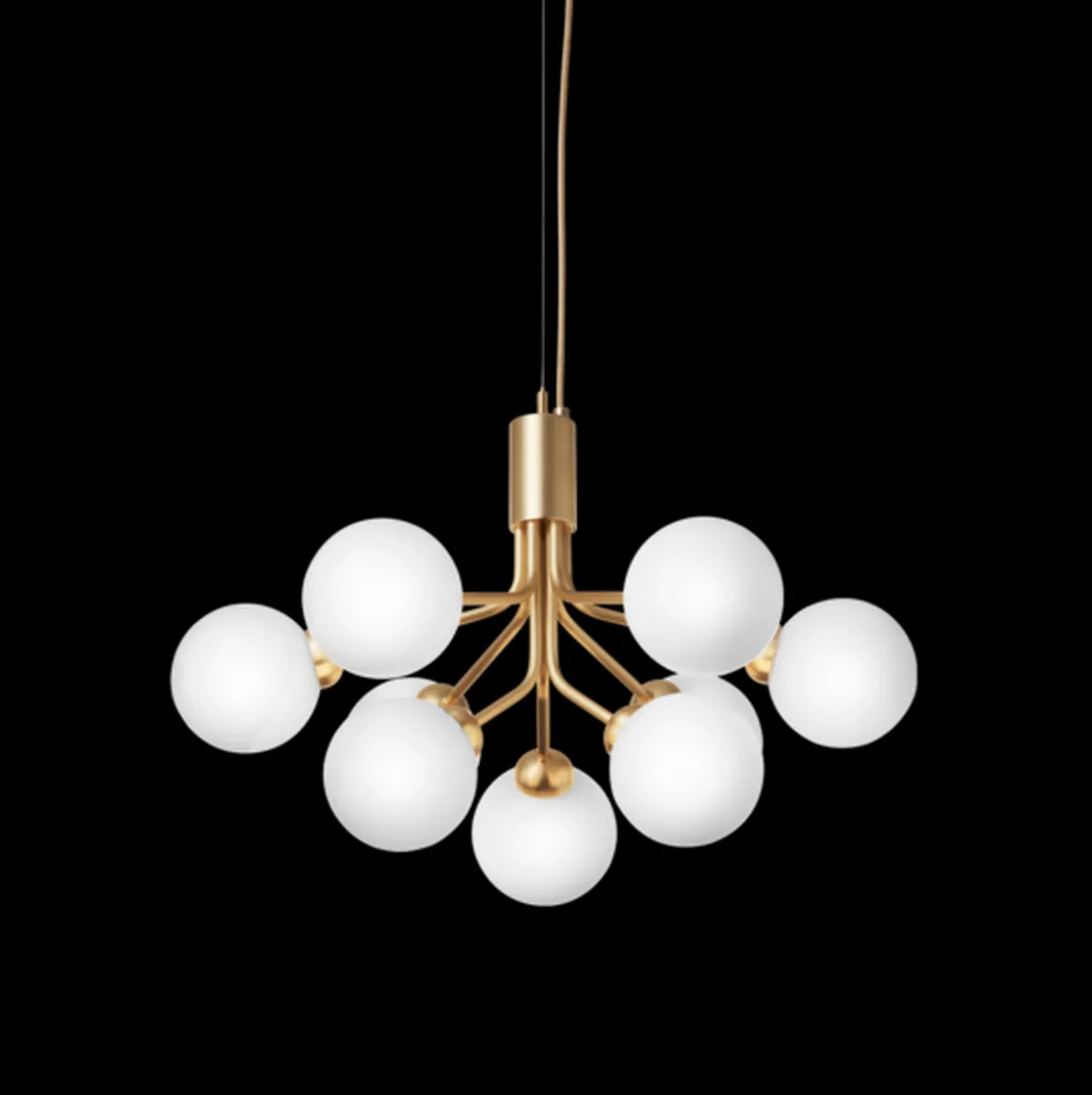 Nuura Apiales 9 messing/opal