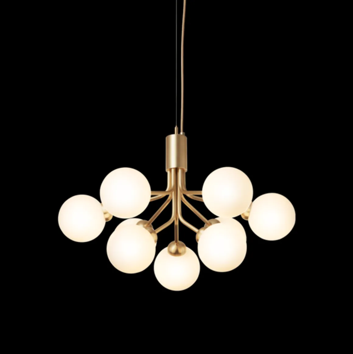 Nuura Apiales 9 messing/opal