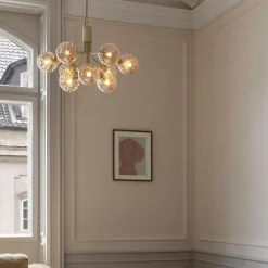 Nuura Apiales 9 messing/optic glass