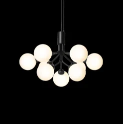 Nuura Apiales 9 satin svart/opal