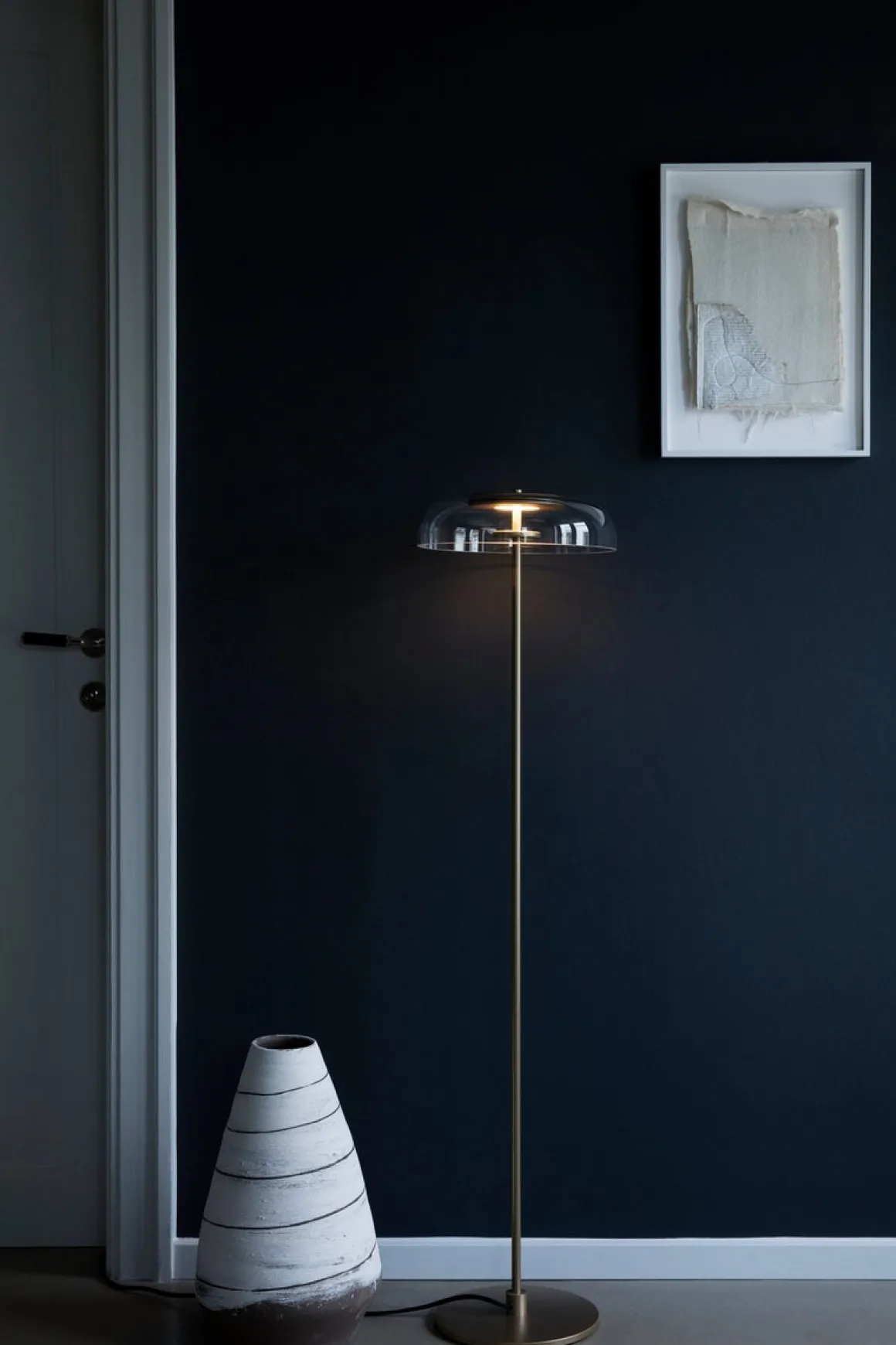 Nuura Blossi gulvlampe Nordic Gold