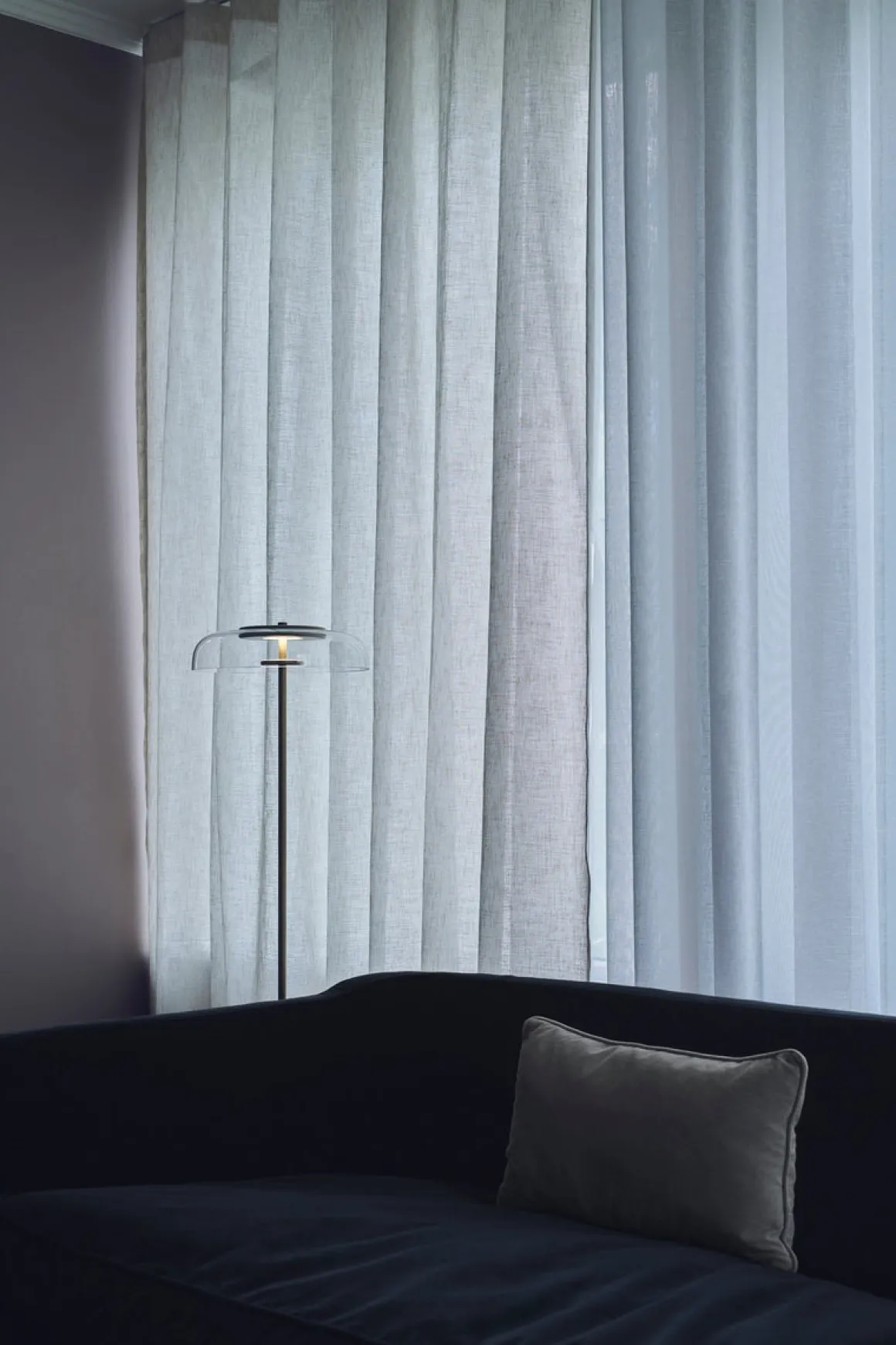 Nuura Blossi gulvlampe Nordic Gold