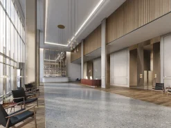 Nuura Blossi gulvlampe Nordic Gold