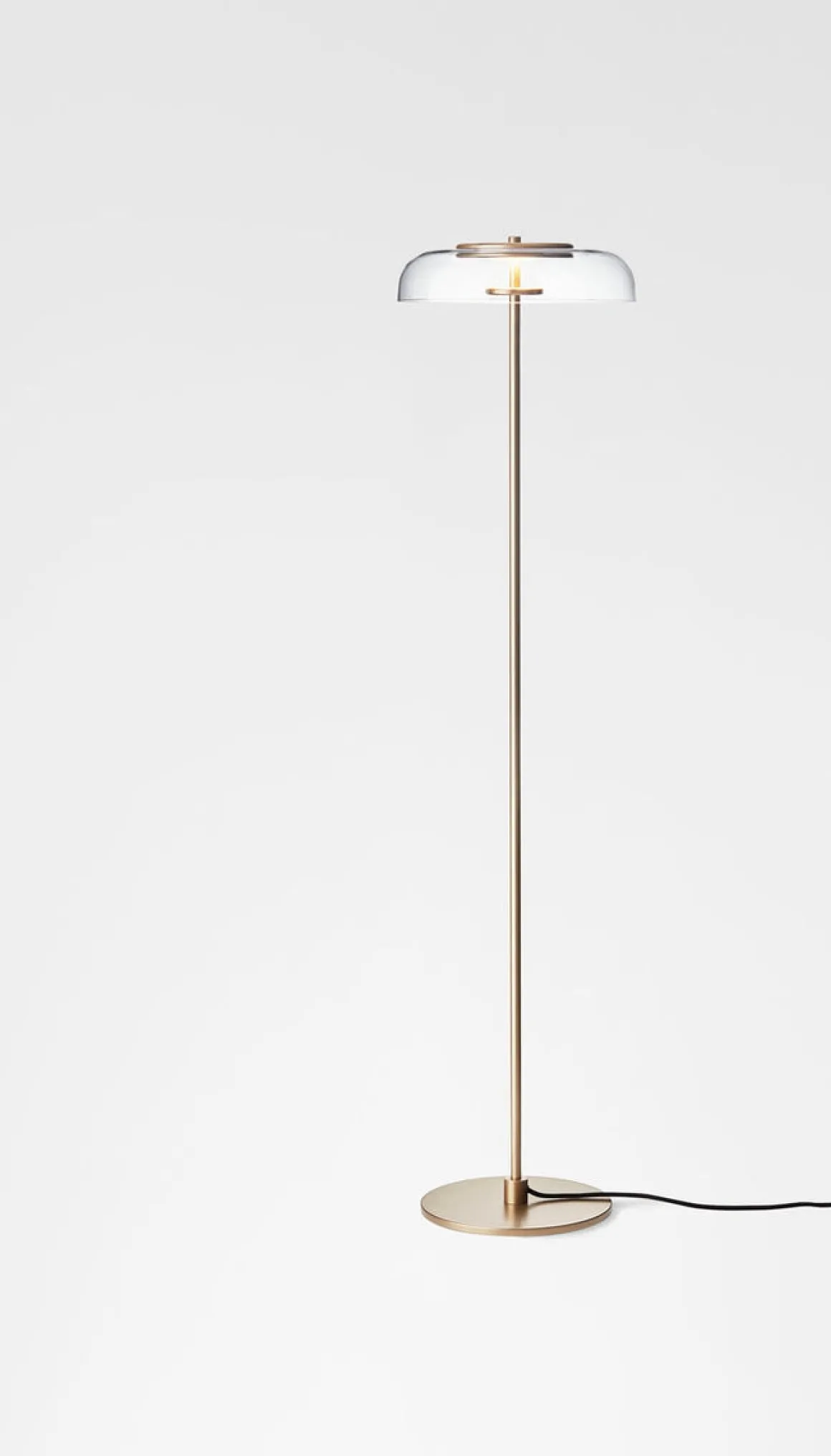 Nuura Blossi gulvlampe Nordic Gold