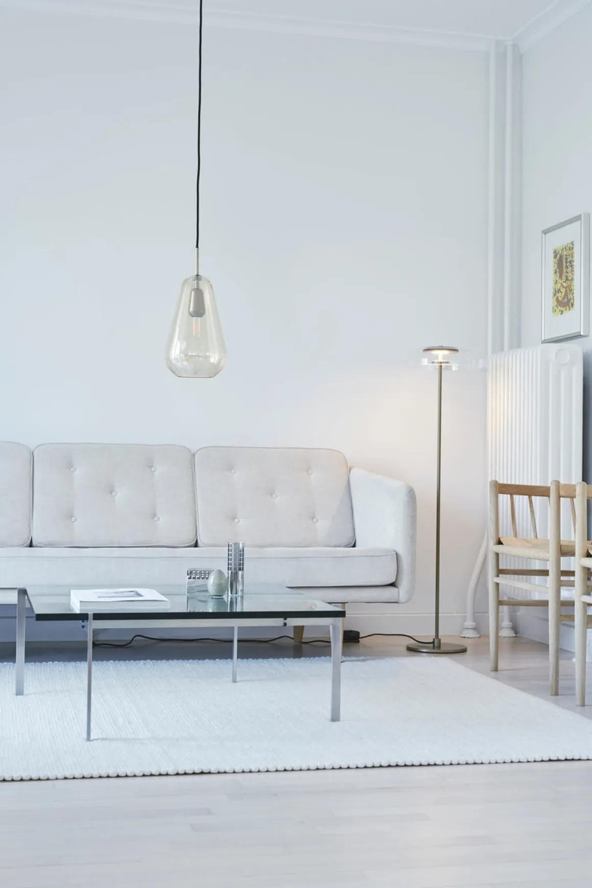 Nuura Blossi gulvlampe Nordic Gold