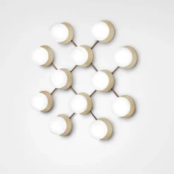 Nuura Liila 12 taklampe/vegglampe - opal