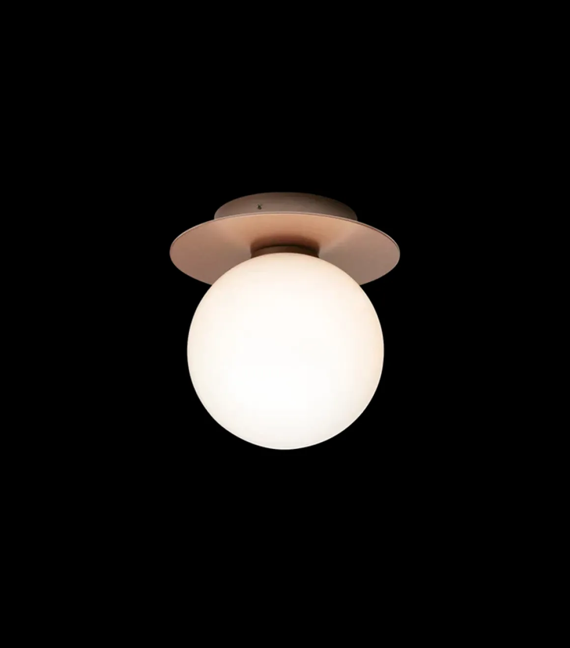 Nuura Liila 1 utendørslampe - mørk bronse/opal