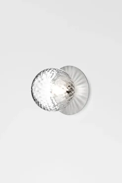 Nuura Liila 1 vegglampe/taklampe - medium - light silver / optikk