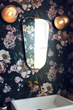 Nuura Liila 1 vegglampe/taklampe - medium - nordic gold / optikk