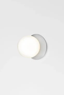 Nuura Liila 1 vegglampe/taklampe - large - light silver/opal