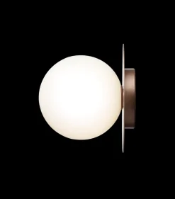 Nuura Liila 1 vegglampe/taklampe - large - bronse / opal