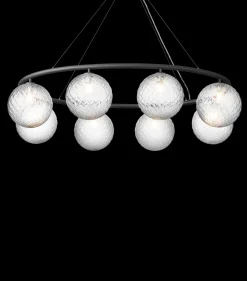 Nuura Miira 8 circular taklampe - Svart