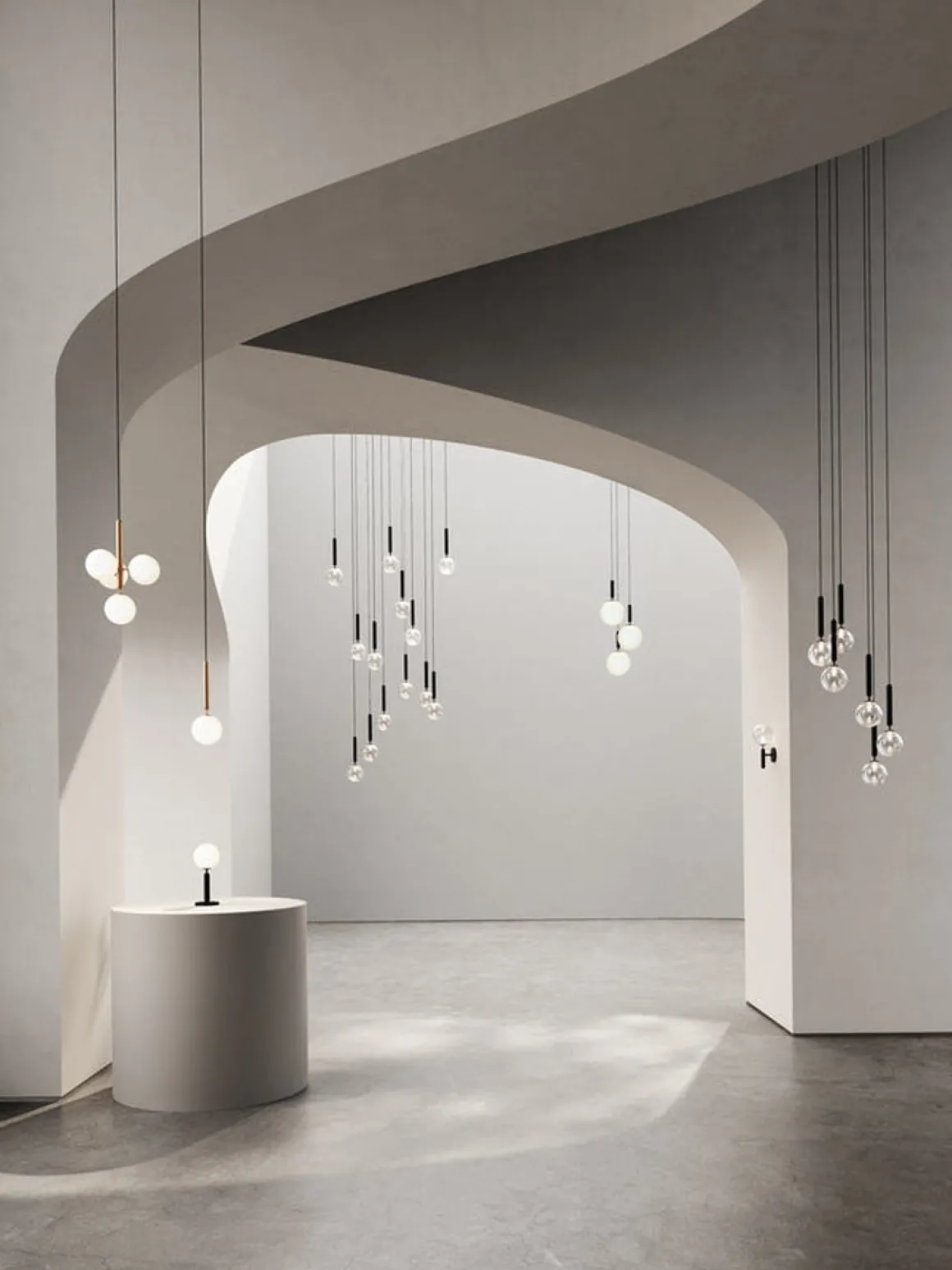 Nuura Miira 3 large svart / optikk