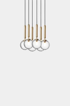 Nuura Miira 6 messing / opal