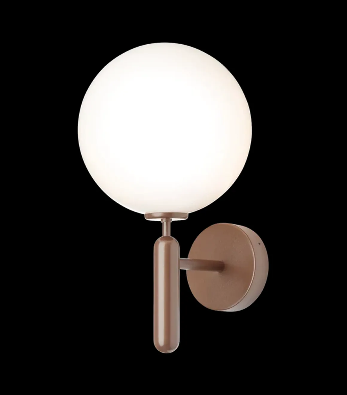 Nuura Miira utendørslampe - bronse / opal