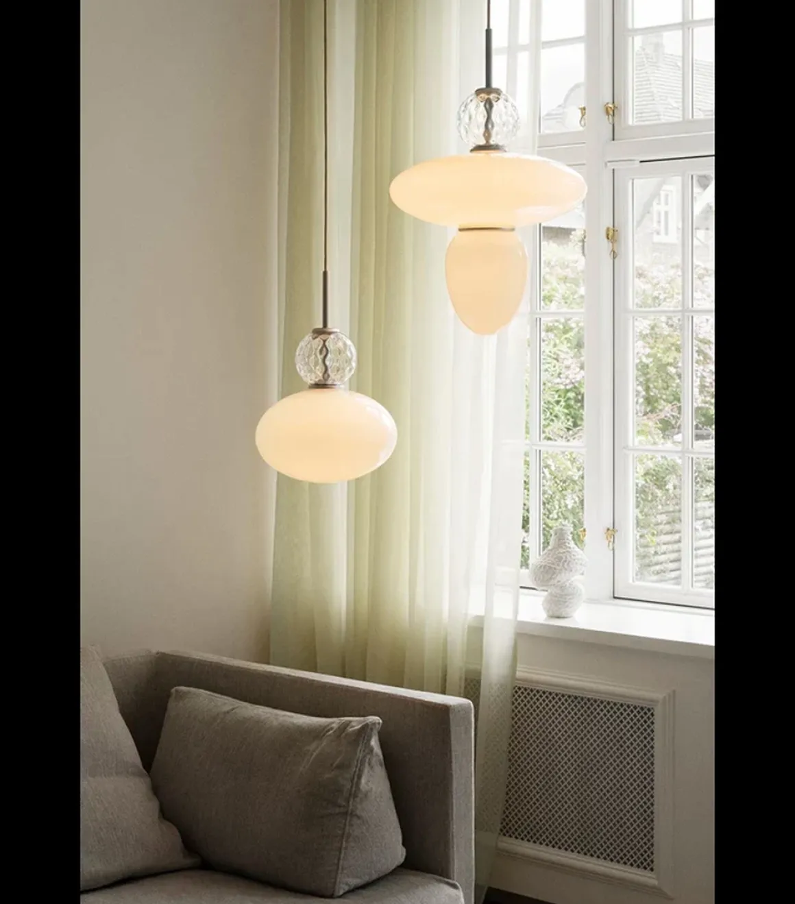 Nuura Rizzatto 43 taklampe - sølv